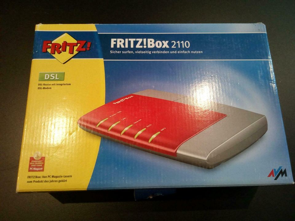 Fritz!Box 2110 - DSL-Router inkl. DSL-Modem in Rheine