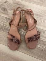 Tamaris Sandaletten mauve lila Blumen Detail 40 neu Hessen - Niedenstein Vorschau