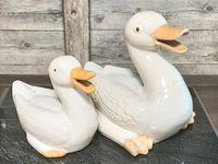 Keramik,große Ente mit Kücken Nordrhein-Westfalen - Nottuln Vorschau