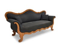 ANTIK! Sofa restauriert Biedermeier um 1830 Esche Gondelsofa K-0228 Nordrhein-Westfalen - Lüdinghausen Vorschau