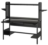 IKEA FREDDE Gamingschreibtisch, schwarz, 140/185x74x146 cm Bayern - Vilshofen an der Donau Vorschau