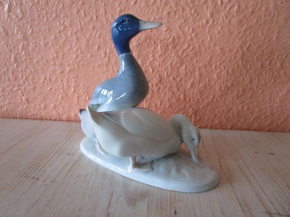 Porzellanfigur Tiere Gänse Vintage Shabby chic Retro 155/021/040 in Goldbach