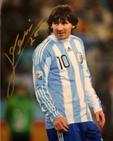 Lionel „Leo“ Messi - Original Autogramm - Weltmeister 2022 Essen - Bredeney Vorschau
