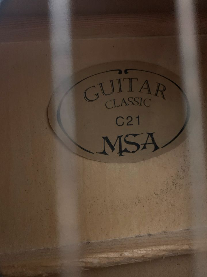 Gitarre MSA Classic C21 in Herrenberg