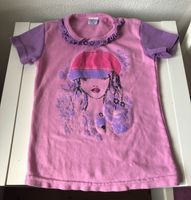 Mädchen T -Shirt Gr 122 - 4 Jahre - Rose mit Aufdruck Bayern - Kumhausen Vorschau