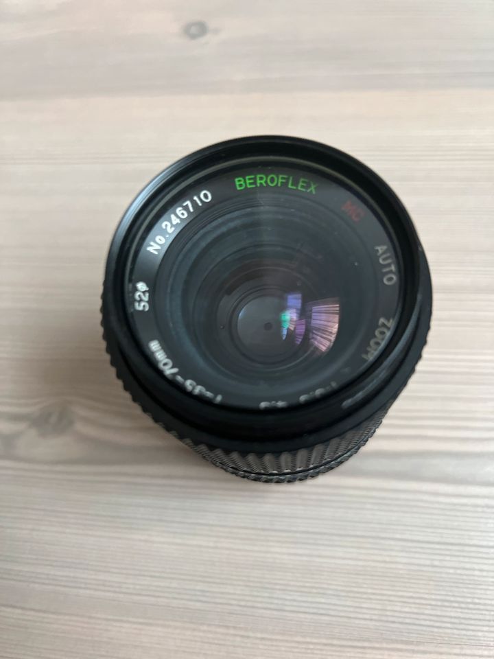 Beroflex MC Kameraobjektiv f=35-70mm 1:3.5-4.5 in Plaidt