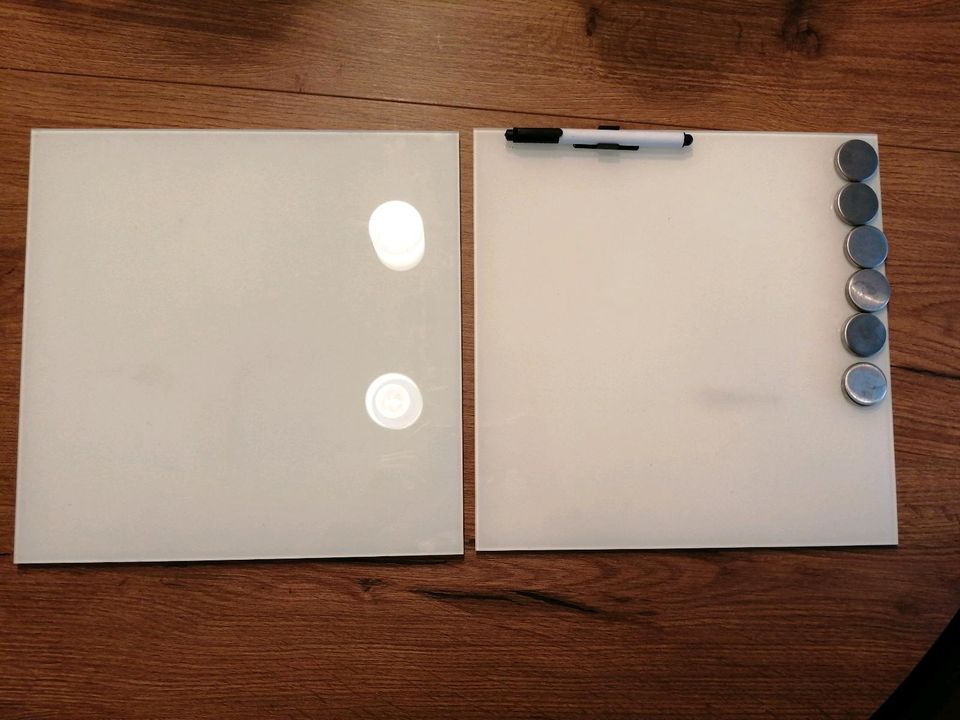 2 MiniWhiteboards mit Magneten und Stift in Wittichenau