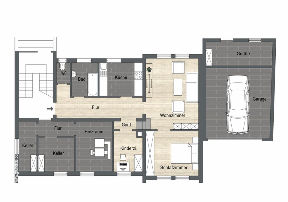 3-FAMILIENHAUS MIT GROSSEM GRUNDSTÜCK IN EINER TOP-LAGE in Schwäbisch Hall