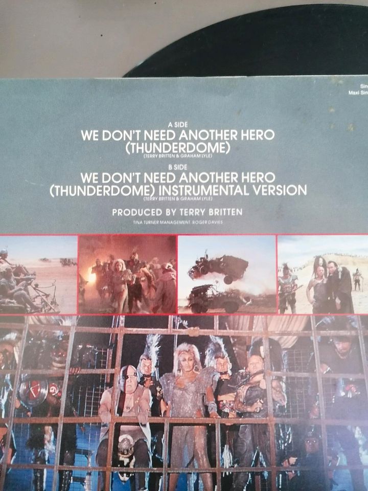 Vinyl Single soundtrack mad max Ghostbusters in Mainhausen