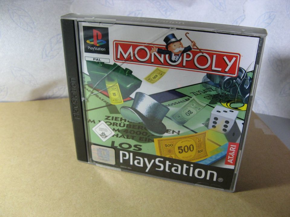 Ps1 Spiel, Monopoly Ovp. in Willebadessen