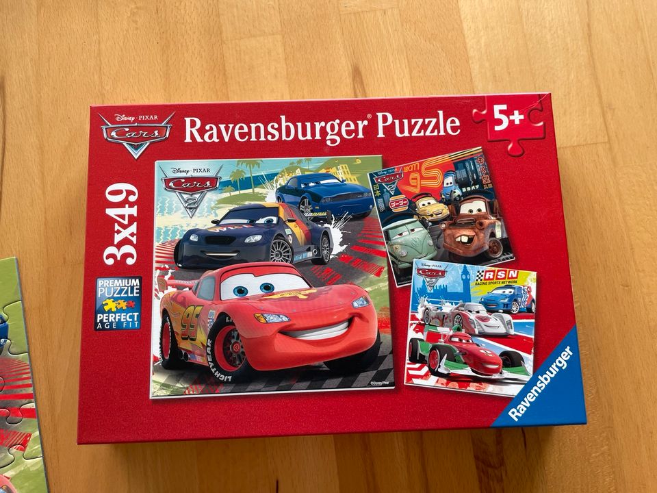 Ravensburger Kinder Puzzle 3 x 49 Teile Disney Cars in Hamburg