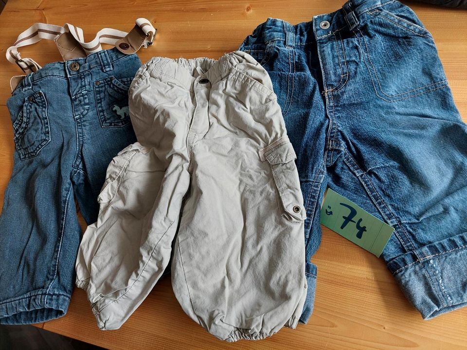 5 Hosen Set Paket Jungs Hosen-Set Gr. 74 in Überlingen