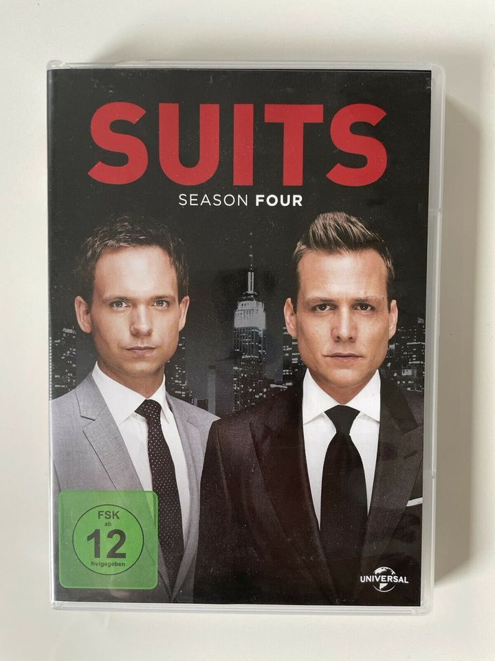 DVD Suits Staffel 4 Season 4 deutsch englisch Serie in Widdern