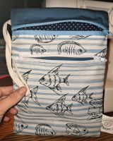 Handmade Wetbag "Fisch" Nasstasche Windeltasche Baumwolle Sachsen - Chemnitz Vorschau