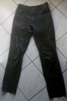 Glattlederhose Gr. 52 schwarz 4 Taschen Nordrhein-Westfalen - Hilden Vorschau