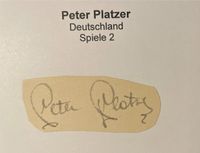 Peter Platzer (1910-1959) Original Autogramm DFB Duisburg - Duisburg-Mitte Vorschau