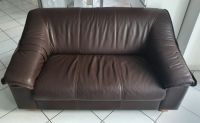 Leder Couch Ledercouch Sofa Ledersofa H:73cm B:150cm L:94cm braun Frankfurt am Main - Bockenheim Vorschau