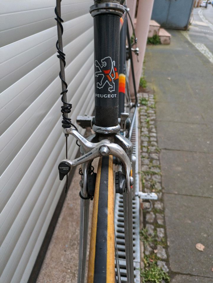 Peugeot Vintage Stahlrenner Rennrad Retro RH 57 in Bonn