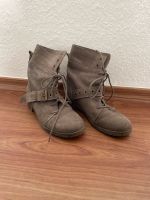 Bershka Boots Stiefel Stiefeletten Wildleder Imitat Gr.36 Nordrhein-Westfalen - Dorsten Vorschau