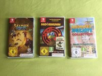 3 Nintendo Switch Spiele Hüllen Rayman Moorhuhn Jigsaws 3 Stück Leipzig - Paunsdorf Vorschau