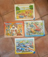 4 Puzzle Ravensburger Flugzeuge, Baustelle, Einsatzfahrzeuge Kreis Pinneberg - Pinneberg Vorschau