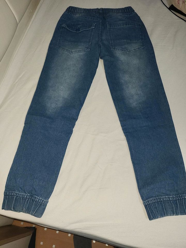 Blaue Jeans in Essen