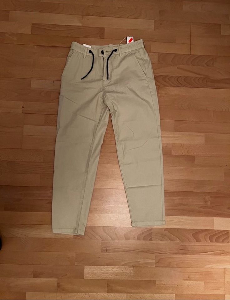 Esprit Stoff Hose/ Cargo Hose beige in München