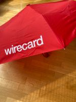 Wirecard Regenschirm rot Super Zustand München - Schwabing-West Vorschau