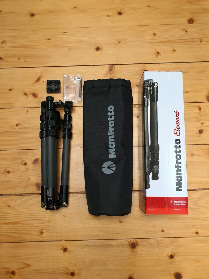 Manfrotto Element Traveller Carbon Stativ in Bad Aibling