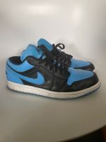 Jordan Sneaker low Gr. 44 blau schwarz NP130€ Turnschuhe Hessen - Groß-Gerau Vorschau