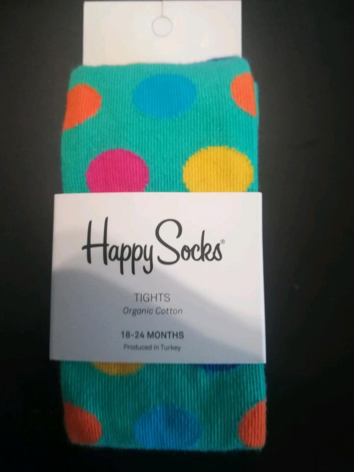 Happy Socks Tights Strumpfhose Kinder 12-18 18-24 Monate neu in Schwalmstadt