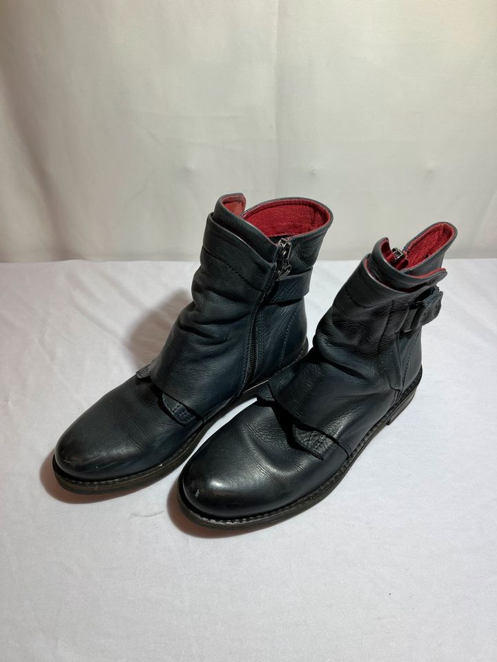 Buffalo London Damenschuhe Lederstiefel Stiefeletten Boots Gr 36 in Sankt Augustin