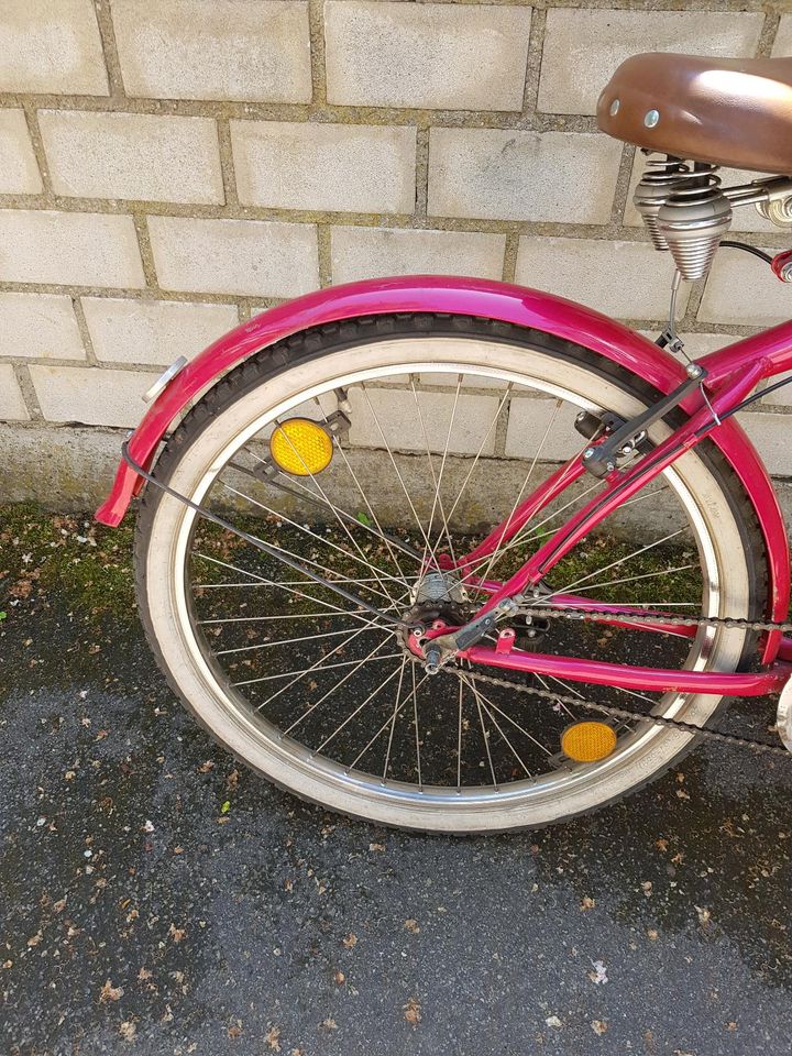 Beach Cruiser Pink,Retro,Vintage,Urban,Bike,Fahrrad in Augsburg