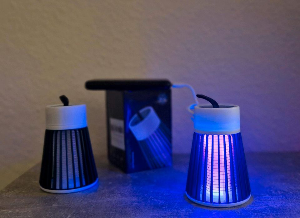 USB Insektenvernichter Mücken Lampe Elektro-Schock Sommer in Dresden