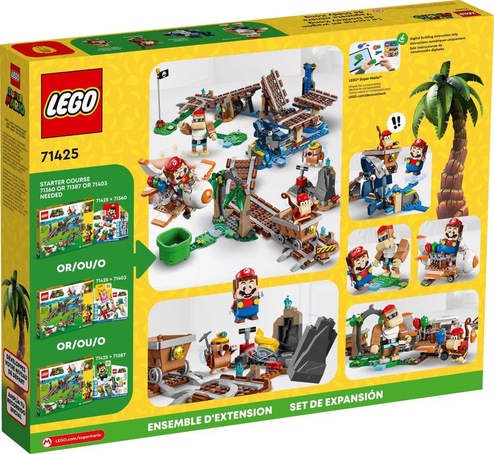 71425 LEGO® Super Mario™ Donkey Kong™ Diddy Kongs Lorenritt, NEU in Neustadt an der Weinstraße