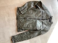 JACK & JONES Lederjacke Herren Echtleder rosin grün Gr. XS Schleswig-Holstein - Hennstedt Vorschau