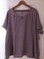 Shirt bunt gemustert Gr. ca.52/54 Hessen - Ober-Ramstadt Vorschau
