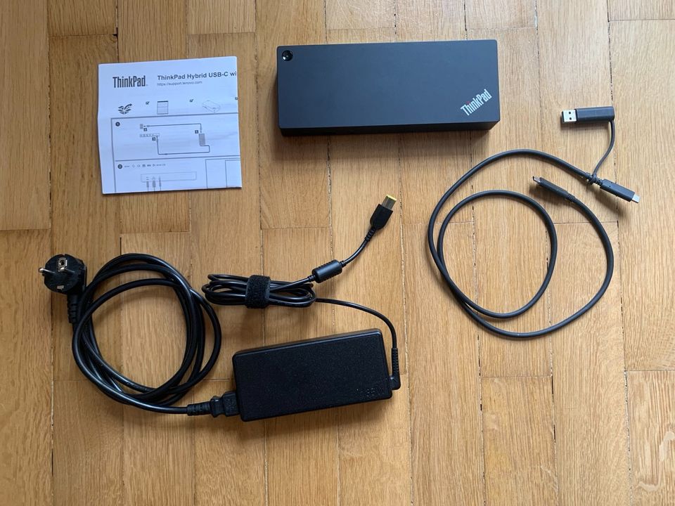 Lenovo Dockingstation hybrid USB-C inkl. Adapter und Netzteil in Bayreuth
