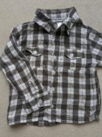 Kariertes Hemd grau weiß Gr. 80 Jacky Babyhemd Jungenkleidung Nordrhein-Westfalen - Schieder-Schwalenberg Vorschau