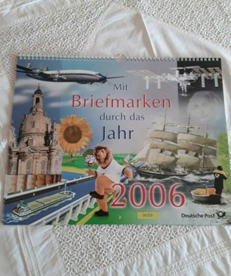 Kalender mit original Briefmarken in Zülpich