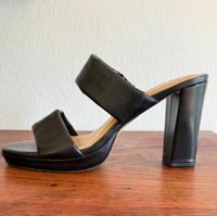 Schuhe High Heels Sandalen Di Nuovo Gr. 40 schwarz Leder München - Schwabing-West Vorschau