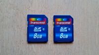 2 Transcend 8GB SD HC CL6 Karte Altona - Hamburg Sternschanze Vorschau