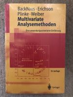 Springer-Sachbuch "Multivariate Analysemethoden" (10.Aufl.) - NEU München - Sendling-Westpark Vorschau