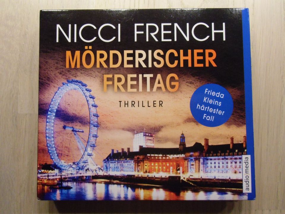 Hörbuch Thriller „Mörderischer Freitag“ Nicci French in Seth Holstein