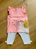 NEXT Mädchen Set T-Shirt Einhorn Short weiß Gr. 110 (4-5 Jahre) Bayern - Gundelfingen a. d. Donau Vorschau