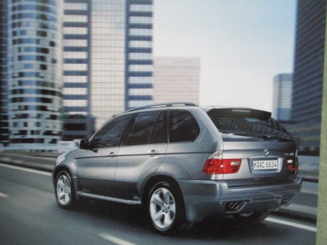 BMW X5 E53 Zubehör Katalog 2004+Preisliste Felgen etc in  Nordrhein-Westfalen - Minden