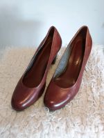 Tamaris Pumps Cognac Gr 40 getragen Absatz 8cm Bayern - Selb Vorschau