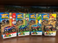 Hot Wheels Monster Trucks SUPER MARIO YOSHI BOWSER LUIGI 1:64 Nordrhein-Westfalen - Uedem Vorschau