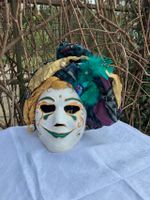 Maske, Gipsmaske venezianisch Harlekin Clown Karneval Fasching Baden-Württemberg - Marbach am Neckar Vorschau