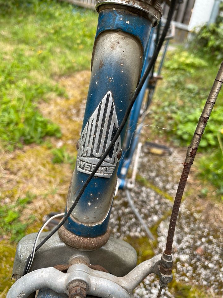 Bauer Werke Fahrrad Damenrad alt antik Oldtimer Rarität 1950er in Lauingen a.d. Donau